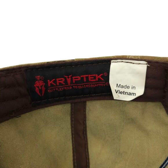 Kryptek Highlander Camo Strapback Cap Trucker Baseball G & C Supply Hunting Hat - Picture 8 of 13